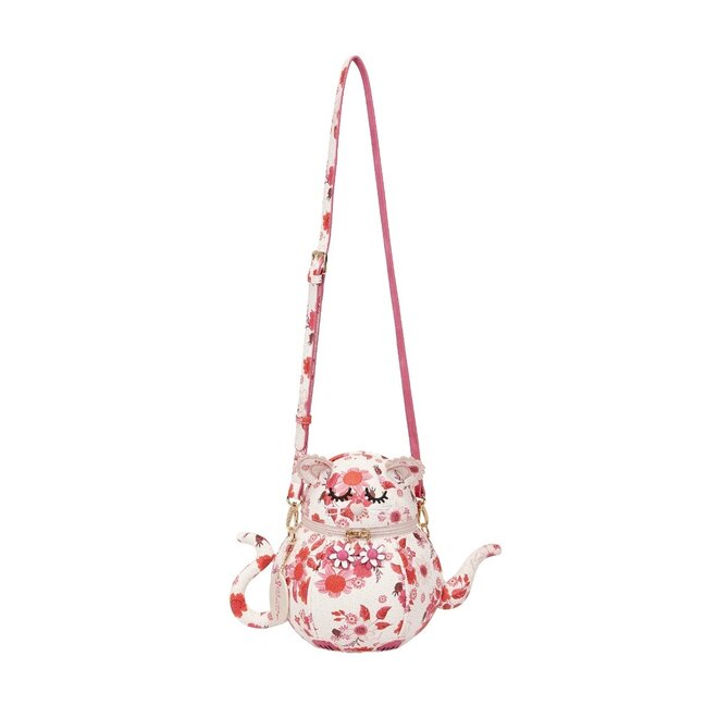 Perfectly Pink Afternoon Tea Bus Kitty Teapot