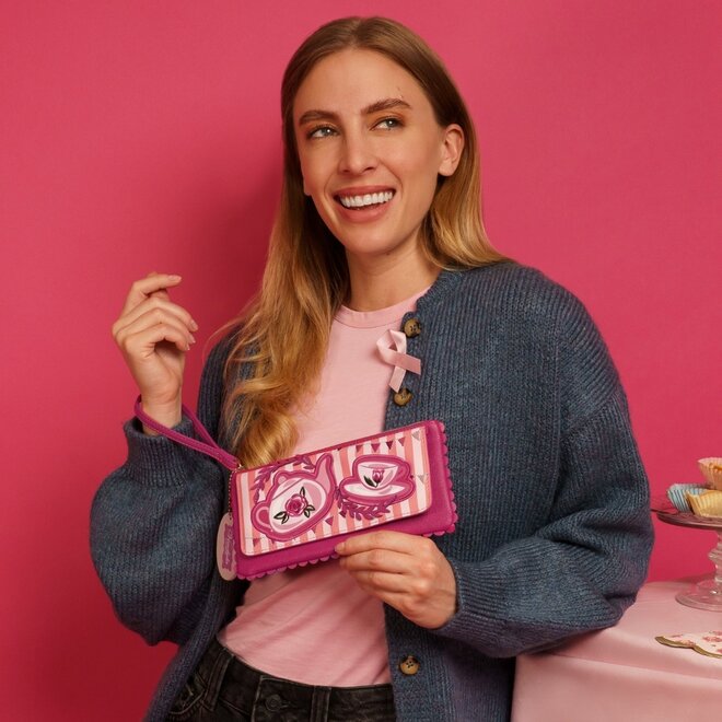 Perfectly Pink Afternoon Tea Bus Bellamy Wallet