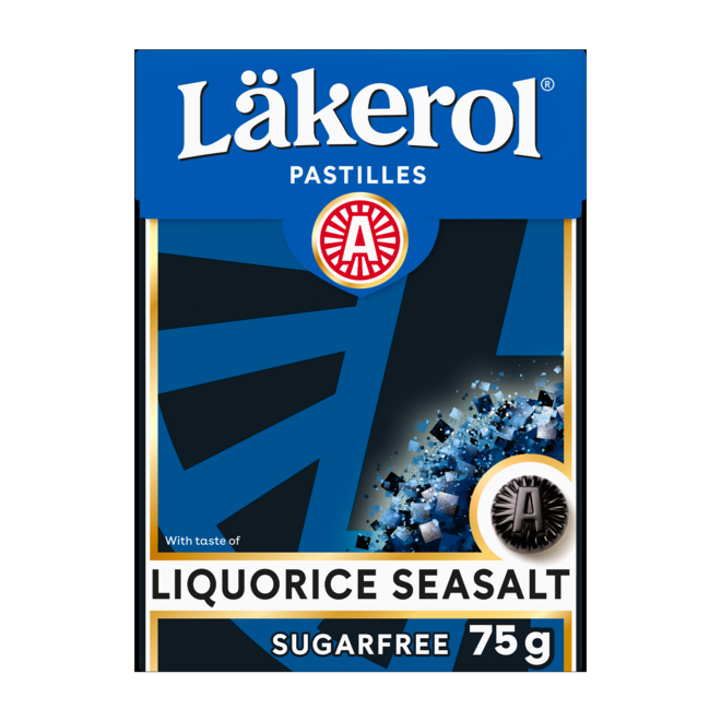 Läkerol Licorice Seasalt 75g