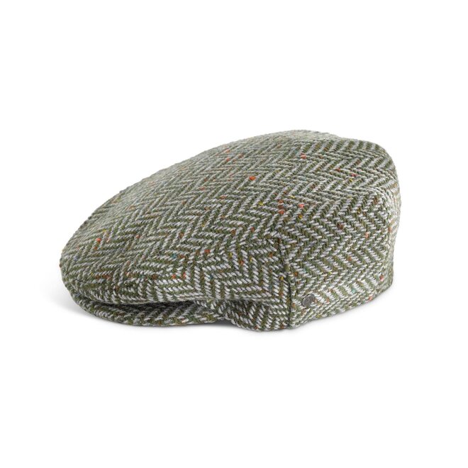 Fia Classic Green Herringbone Cap