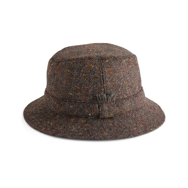 Brown Irish Tweed Walking Hat