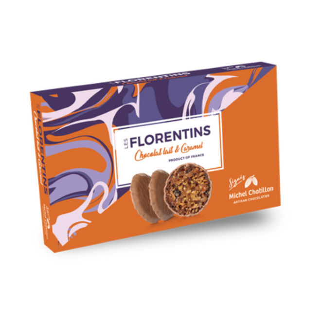 Les Florentins Chocolate & Caramel Florentines