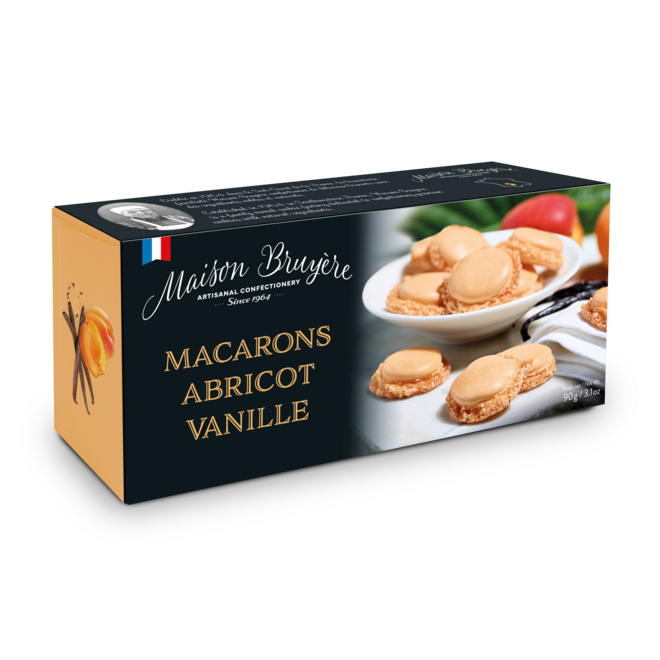 Maison Bruyere Apricot Vanilla Macarons