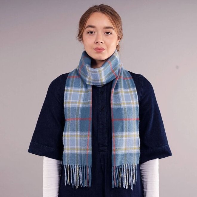 Bowhill Musselburgh Tartan Lambswool Scarf