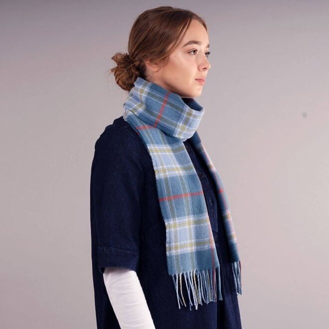 Bowhill Musselburgh Tartan Lambswool Scarf