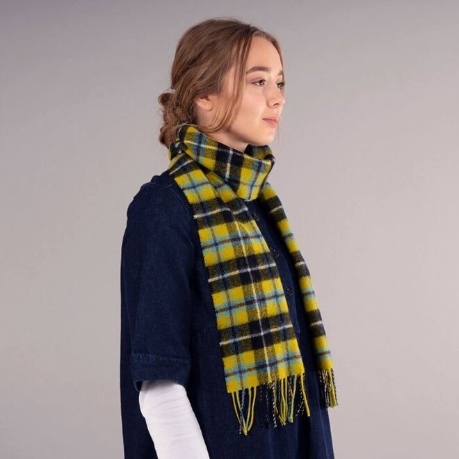Bowhill Cornish National Tartan Lambswool Scarf