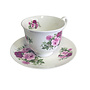 Adderley Ceramics Summertime Rose Teacup & Saucer