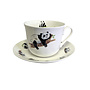 Panda Breakfast Cup & Saucer