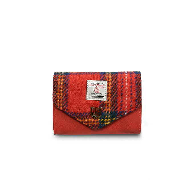 Harris Tweed Royal Stewart Tartan Small Clasp Purse