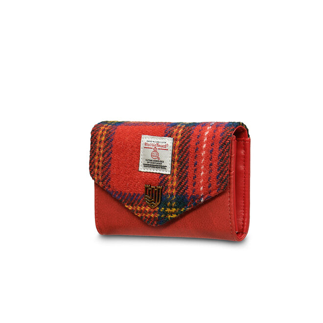 Harris Tweed Royal Stewart Tartan Small Clasp Purse