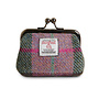 Harris Tweed Pink & Green Tartan Coin Purse