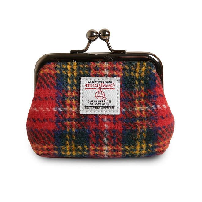 Harris Tweed Royal Stewart Tartan Coin Purse