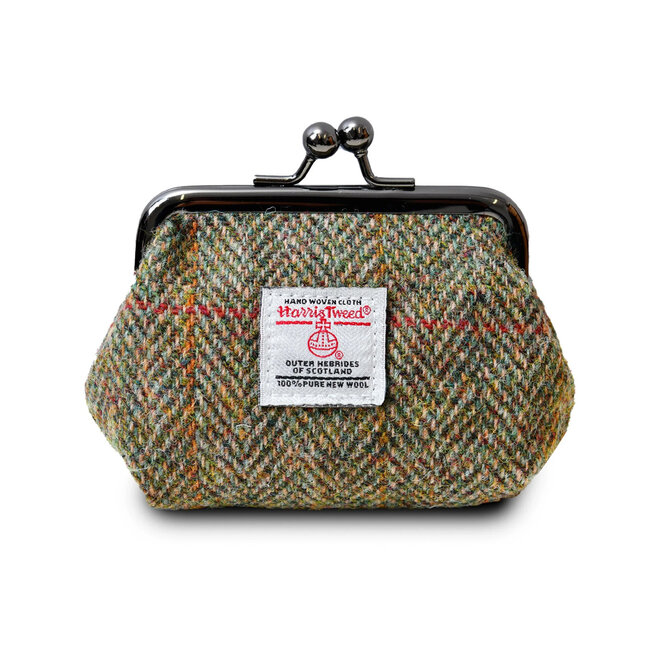 Harris Tweed Chestnut Tartan Coin Purse