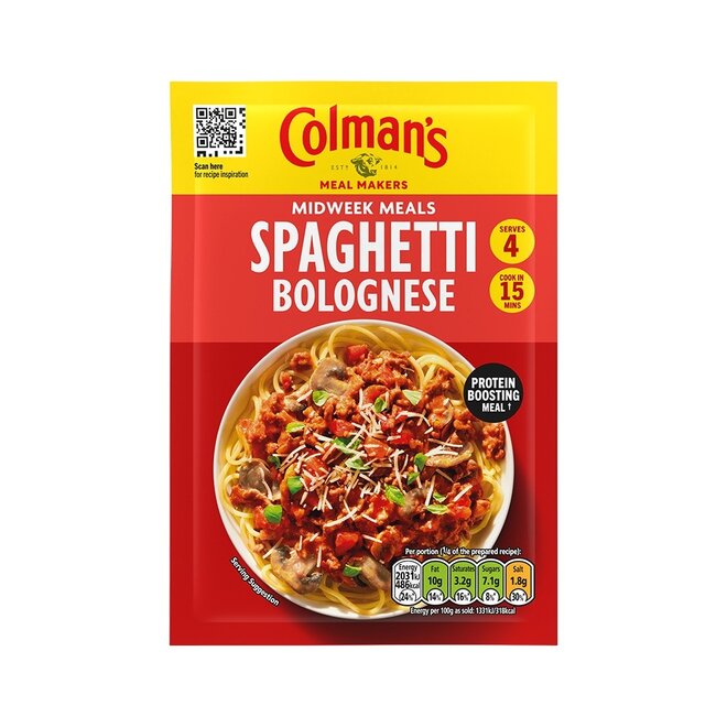 Colman's Spaghetti Bolognese Mix