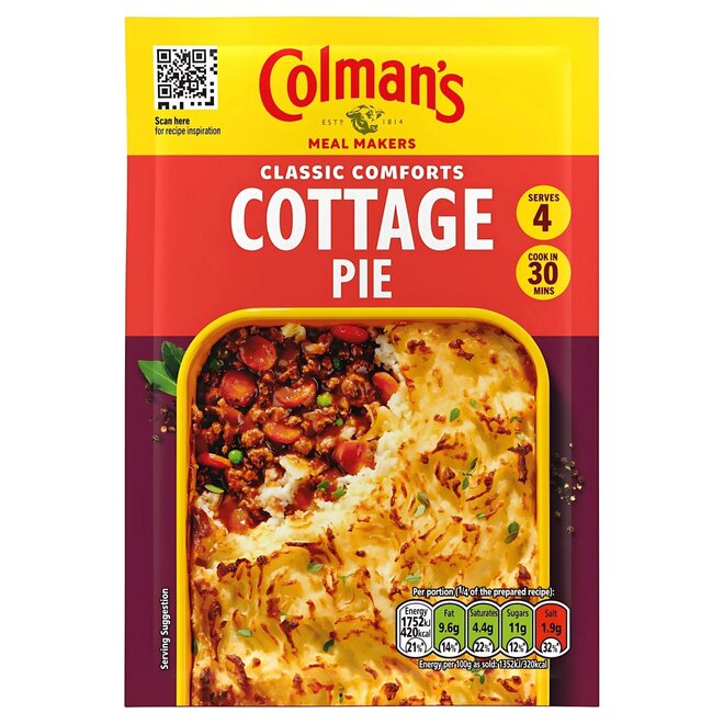 Colman's Cottage Pie Mix
