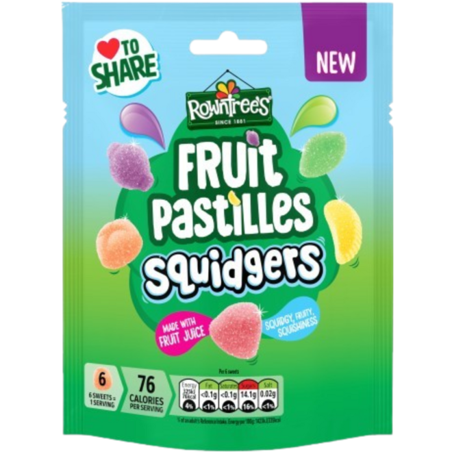 Squidgers Fruit Pastilles