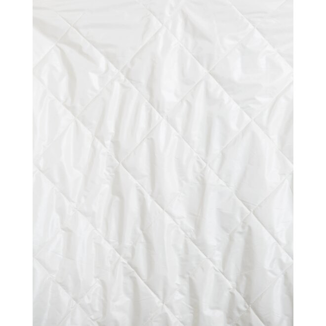 Puffer Rain Jacket (Ivory)