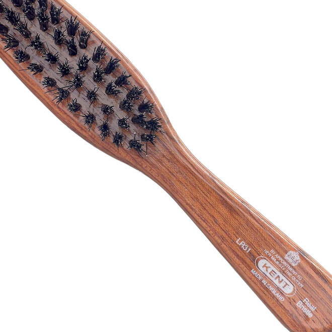 Kent LR31 Danta Wood Hair Brush