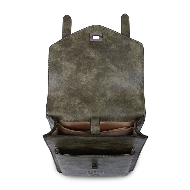 Harris Tweed Chestnut Herringbone Carloway Backpack