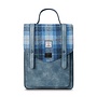 Harris Tweed Blue Tartan Carloway Backpack