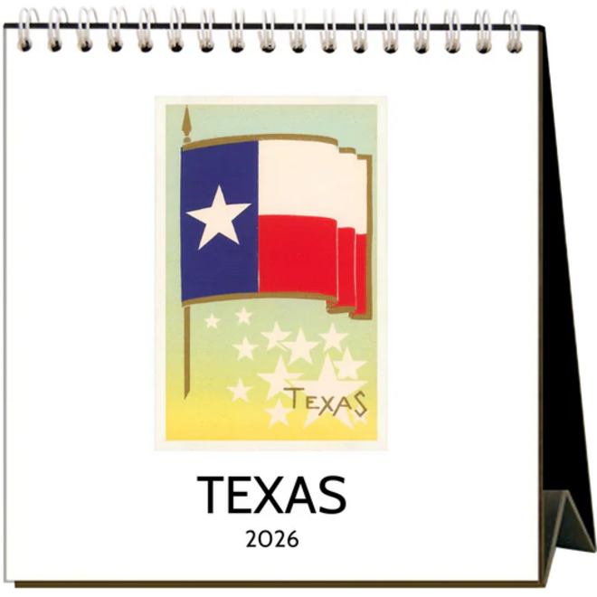 2026 Texas Desk Calendar