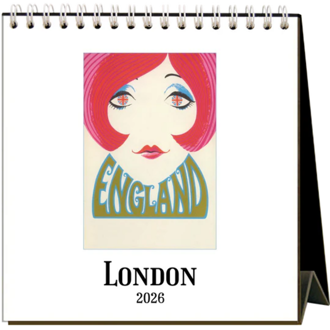 2026 London Desk Calendar