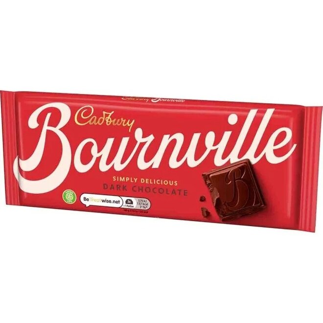 Cadbury Bournville Classic Dark Chocolate Bar 180g
