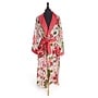 Red Poppy Robe Gown