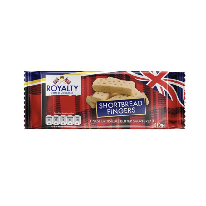 Royalty Shortbread Fingers