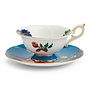 Wonderlust Sapphire Garden Teacup & Saucer