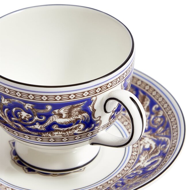 Florentine Marine Teacup & Saucer