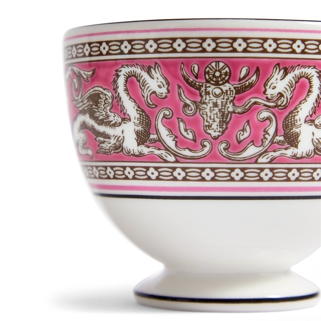 Florentine Fuchsia Teacup & Saucer