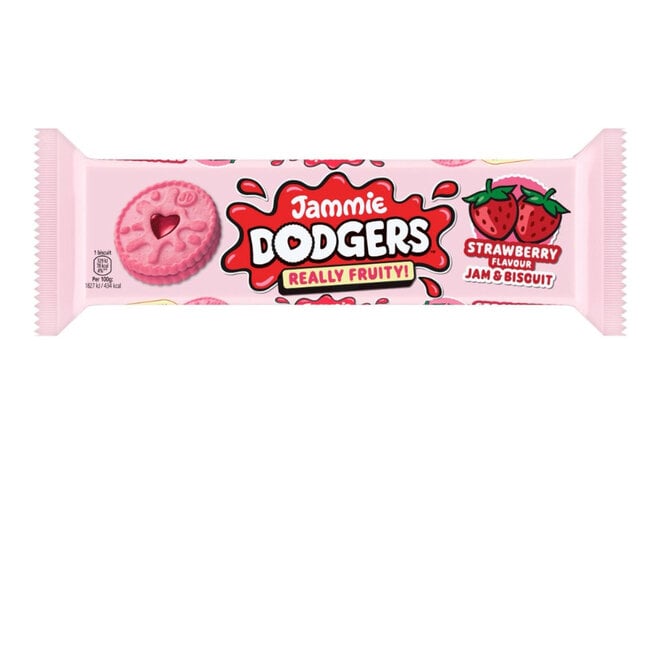 Jammie Dodgers Fruity Strawberry 140g