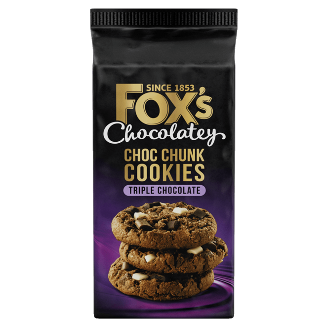 Fox's Triple Chocolate Chunk Cookies
