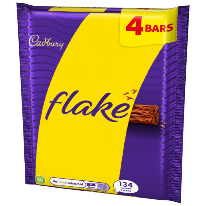 Cadbury Flake Bar 4 Pack