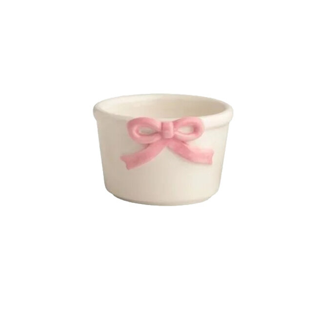 Valentine's Tidbit Bowl (Large Pink Bow)