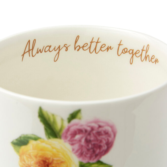 Botanic Garden Bouquet Sentiments Tea for Two
