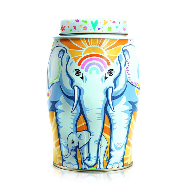 Williamson Tea English Breakfast Happiness Elephant Caddy 40s
