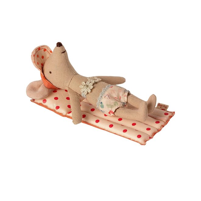 Air Mattress Beach Float, Mouse - Red Dot