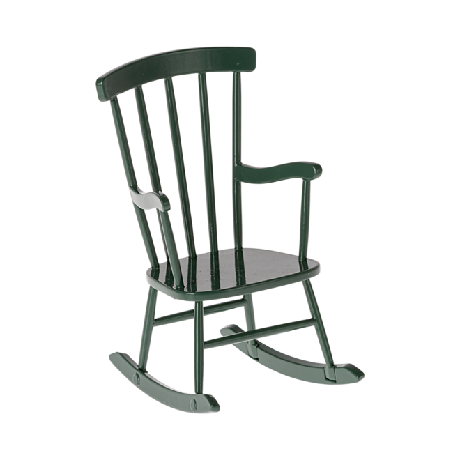 Rocking Chair, Mouse - Dark Green
