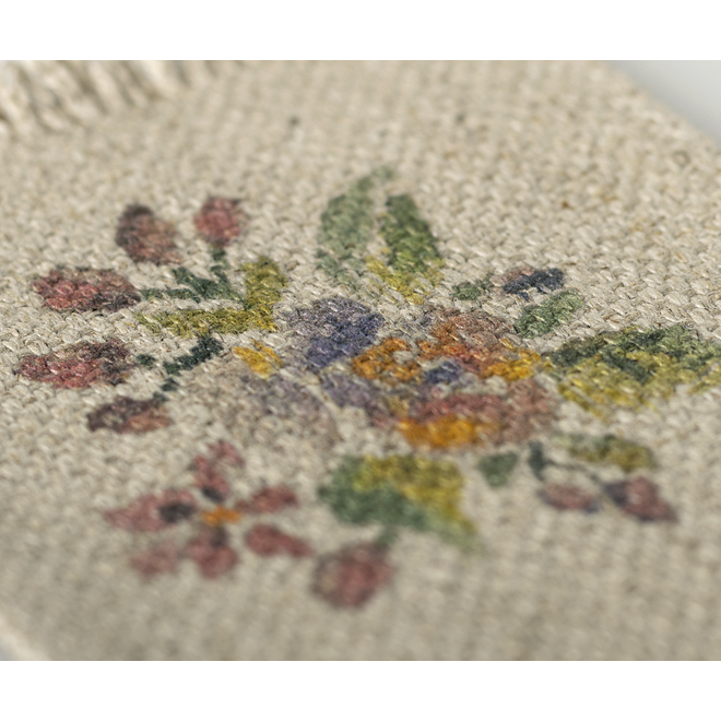 Rug, Mouse, Small - Flowers