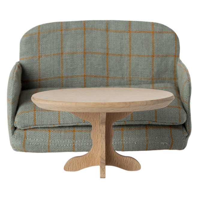 Oval Coffee Table, Mouse - Nature