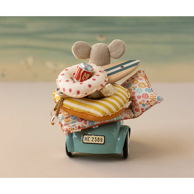 Car, Mouse - Light Blue