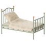Vintage Single Bed, Mouse - Mint