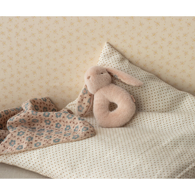 Bunny Rattle Set - Powder