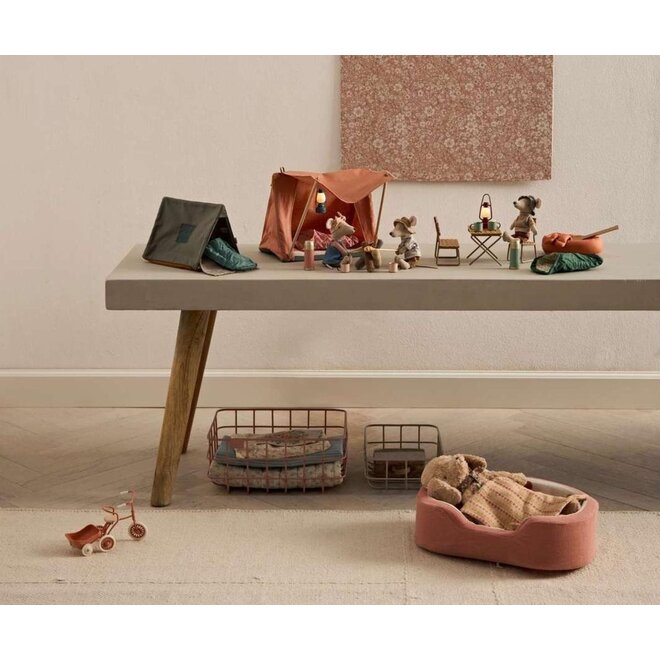 Happy Camper Tent, Mouse - Red