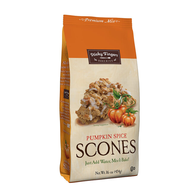 Sticky Fingers Pumpkin Spice Scone Mix