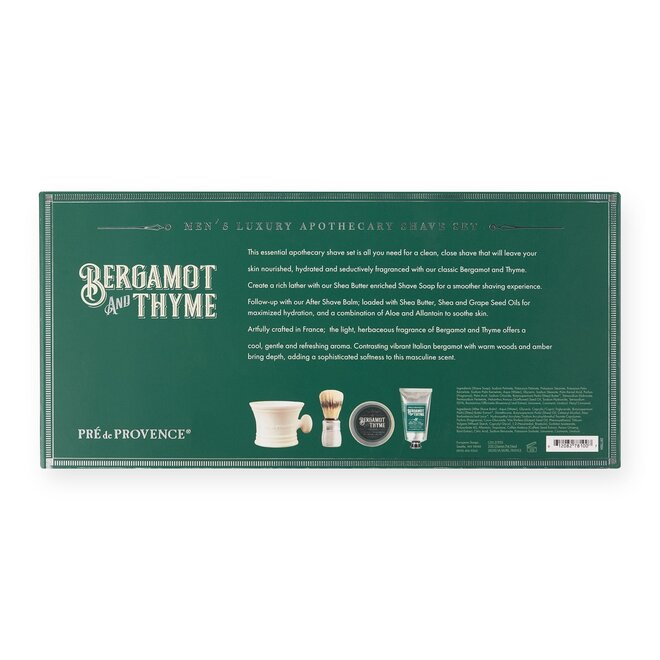Pre de Provence Bergamot &Thyme Shave Set