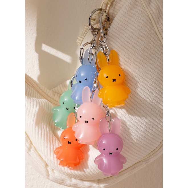Miffy Goes Pastel Jelly Keychain Blind Box