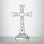 Spirituality Standing Cross 8"